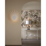 Currey & Company Codorniz Brass Table Lamp - 30"h x 17"dia