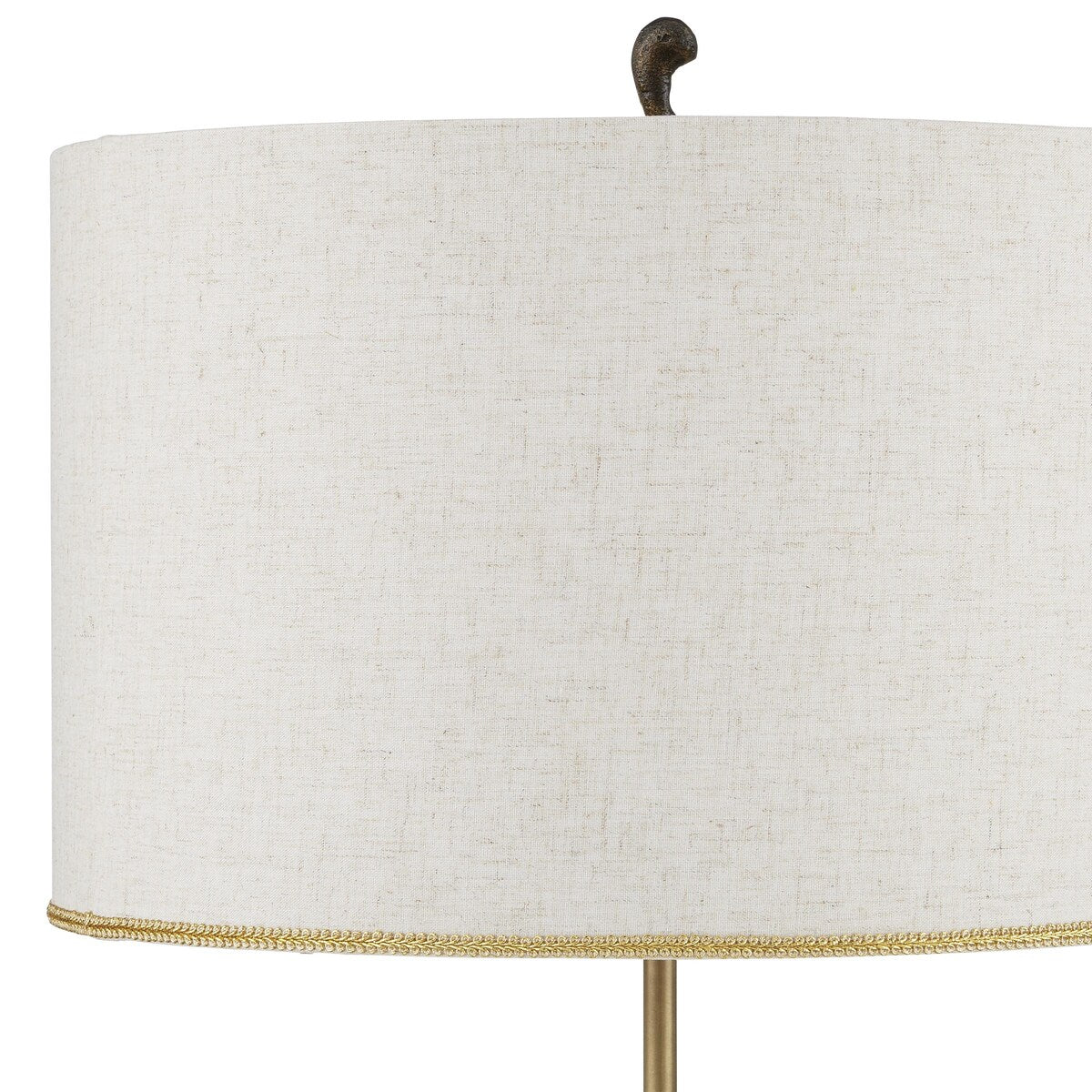 Currey & Company Codorniz Brass Table Lamp - 30"h x 17"dia