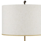 Currey & Company Codorniz Brass Table Lamp - 30"h x 17"dia
