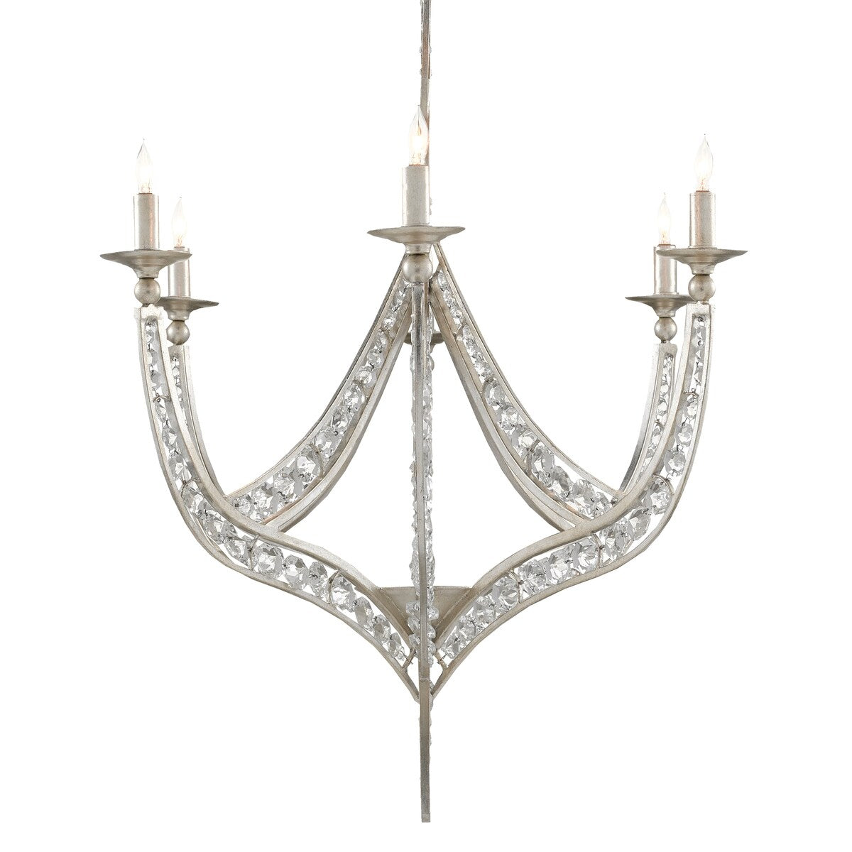 Currey & Company Firebird Chandelier - 48.75"h x 22.25"w x 50.5"d