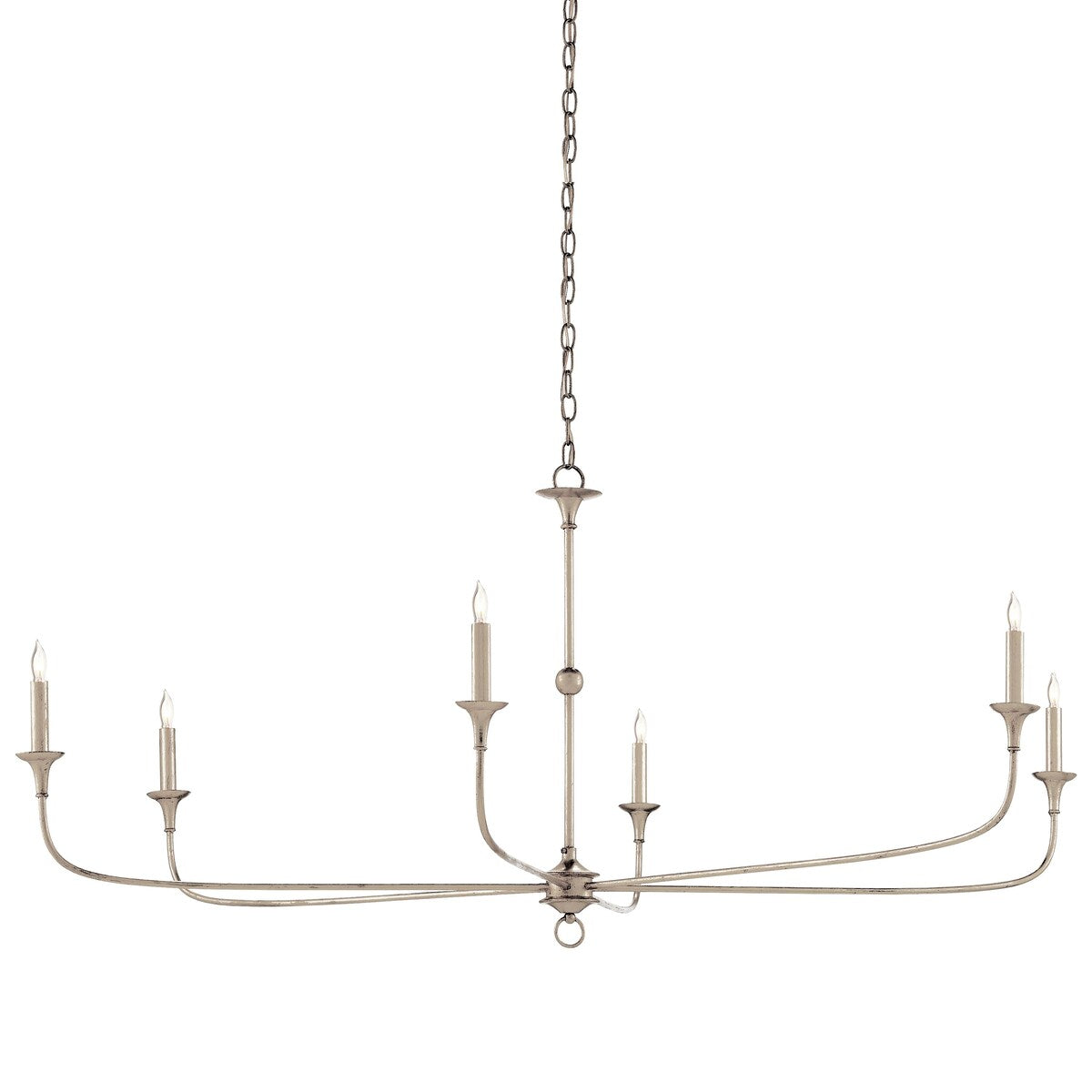 Currey & Company Nottaway Champagne Large Chandelier - 25.75"h x 61"dia