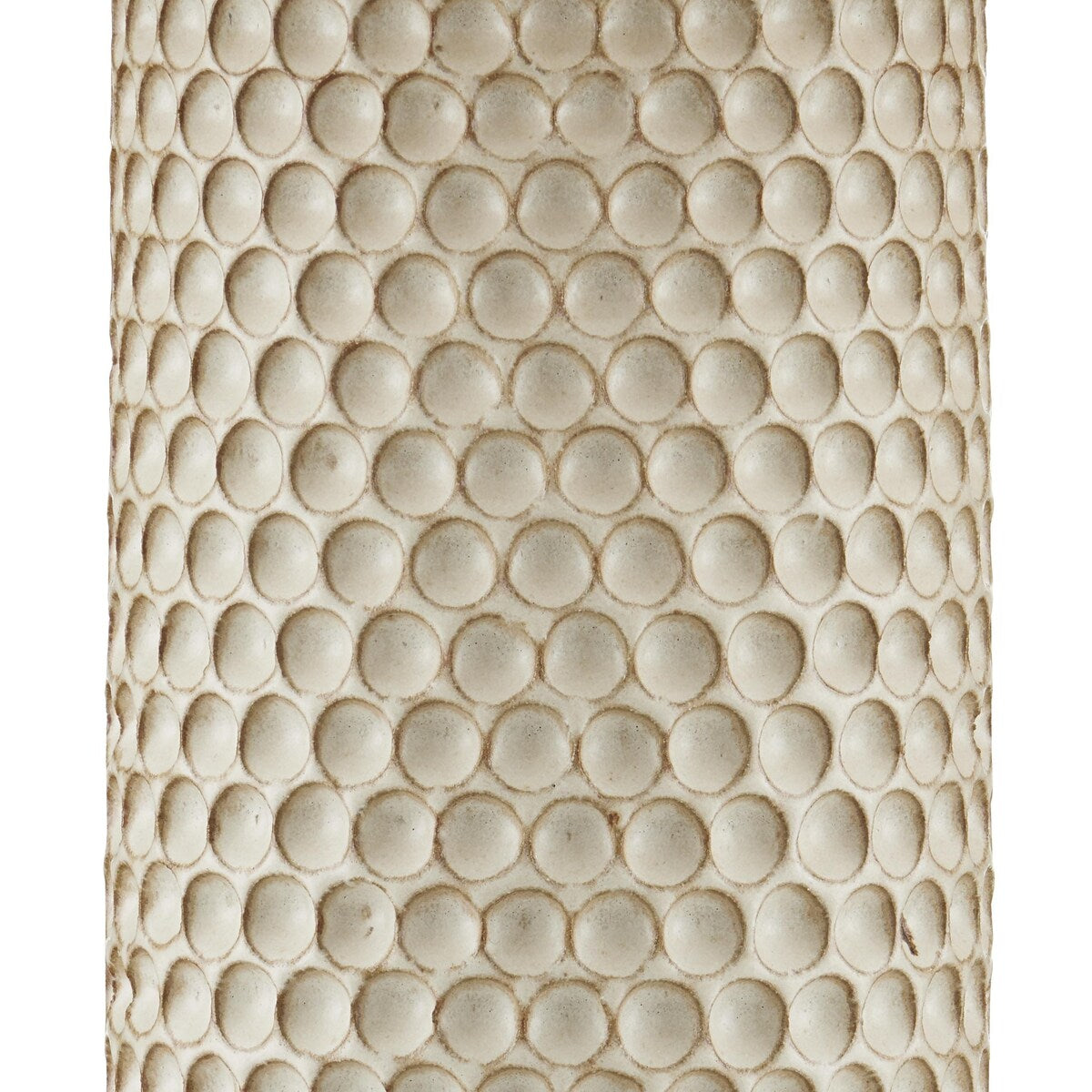 Currey & Company Polka Dot Ivory Table Lamp - 28.25"h x 17"dia
