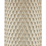 Currey & Company Polka Dot Ivory Table Lamp - 28.25"h x 17"dia