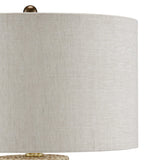 Currey & Company Polka Dot Ivory Table Lamp - 28.25"h x 17"dia