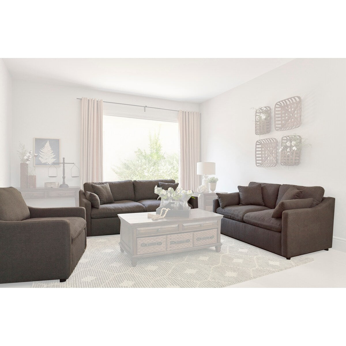 Curtis 3-Piece Living Room Set