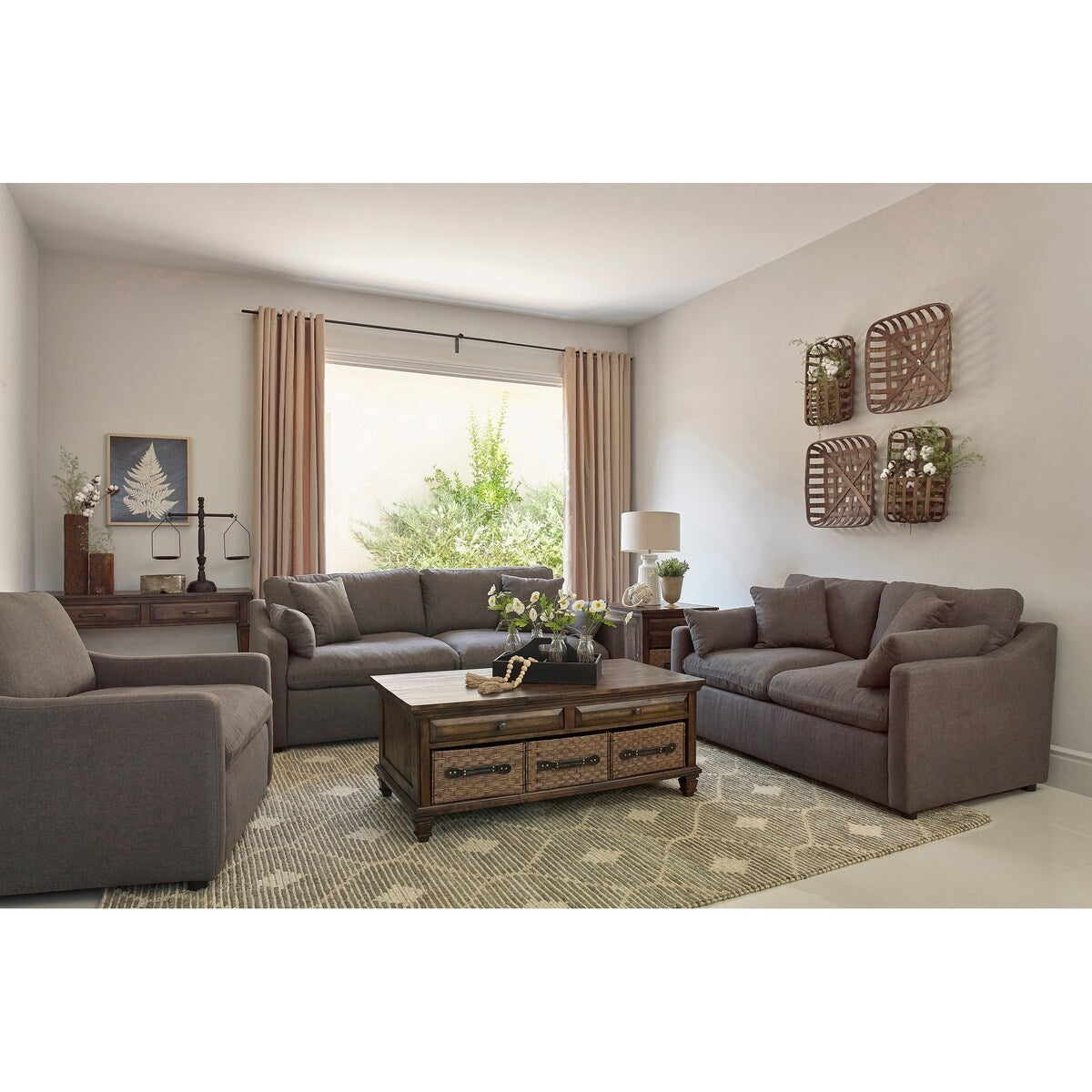 Curtis 3-Piece Living Room Set