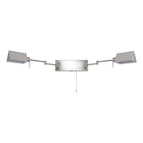 Curtis Farmhouse Swing Arm Plug-In or Hardwired Iron LED Wall Sconce with Pull-Chain with USB Charging Port, by JONATHAN Y