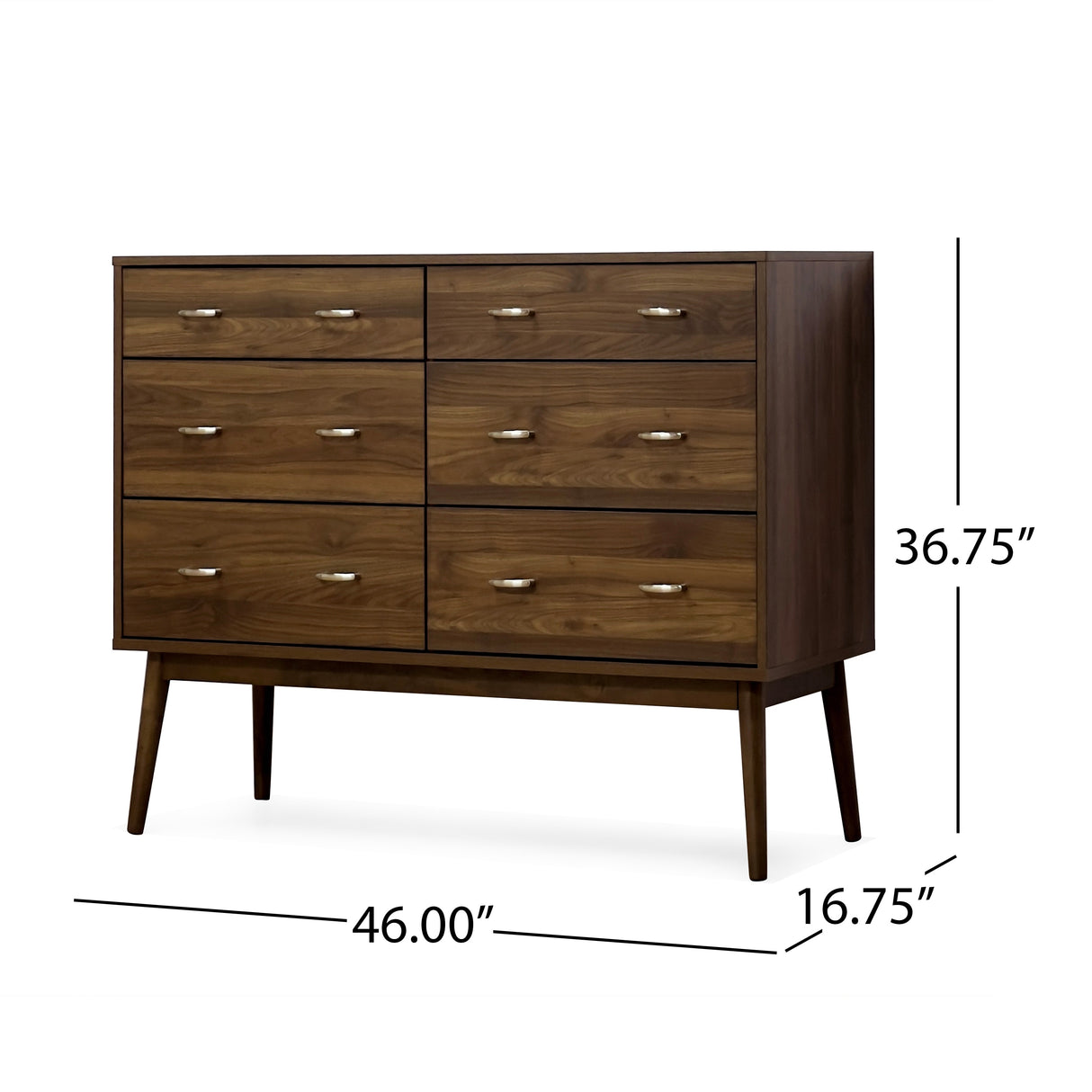Curtisian 3 Piece Double Dresser and Nightstand Bedroom Set by Christopher Knight Home