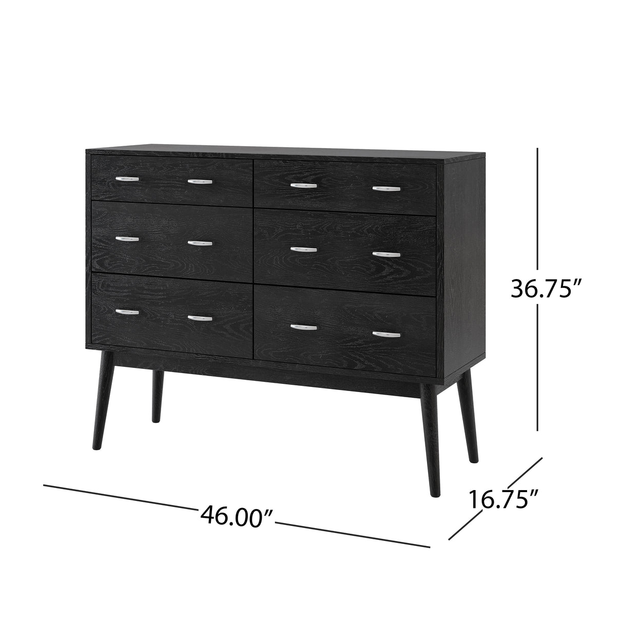 Curtisian 3 Piece Double Dresser and Nightstand Bedroom Set by Christopher Knight Home