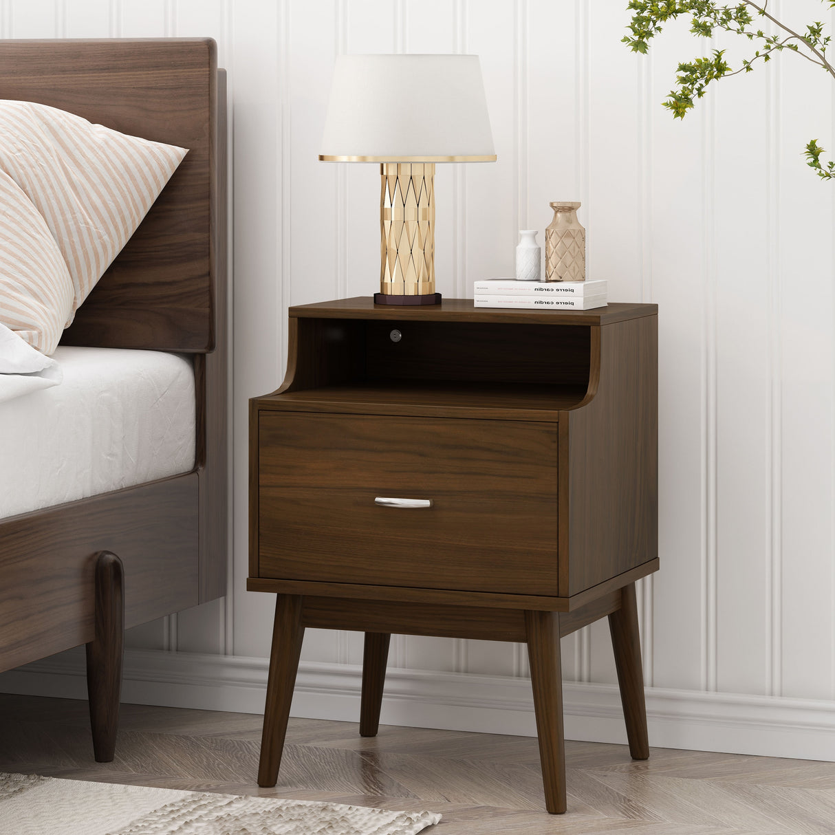 Curtisian Nightstand by Christopher Knight Home