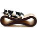 Curved Cat Scratcher Cat Cardboard Furniture Protector Infinity Shape
