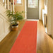 Custom Size Solid Design 26 Inch Wide Non-Slip Stair Runner Rug