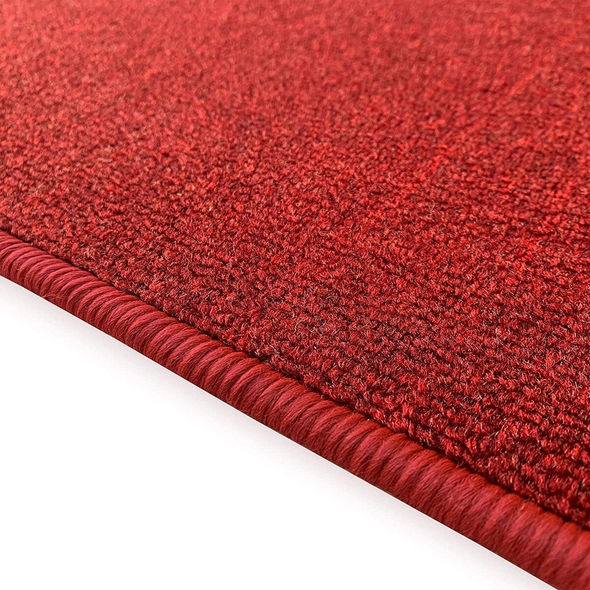 Custom Size Solid Design 26 Inch Wide Non-Slip Stair Runner Rug
