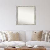 Custom Wall Mirror, 32-in side, Dove Greywash Narrow Framed Wall Mirror - Dove Greywash Narrow