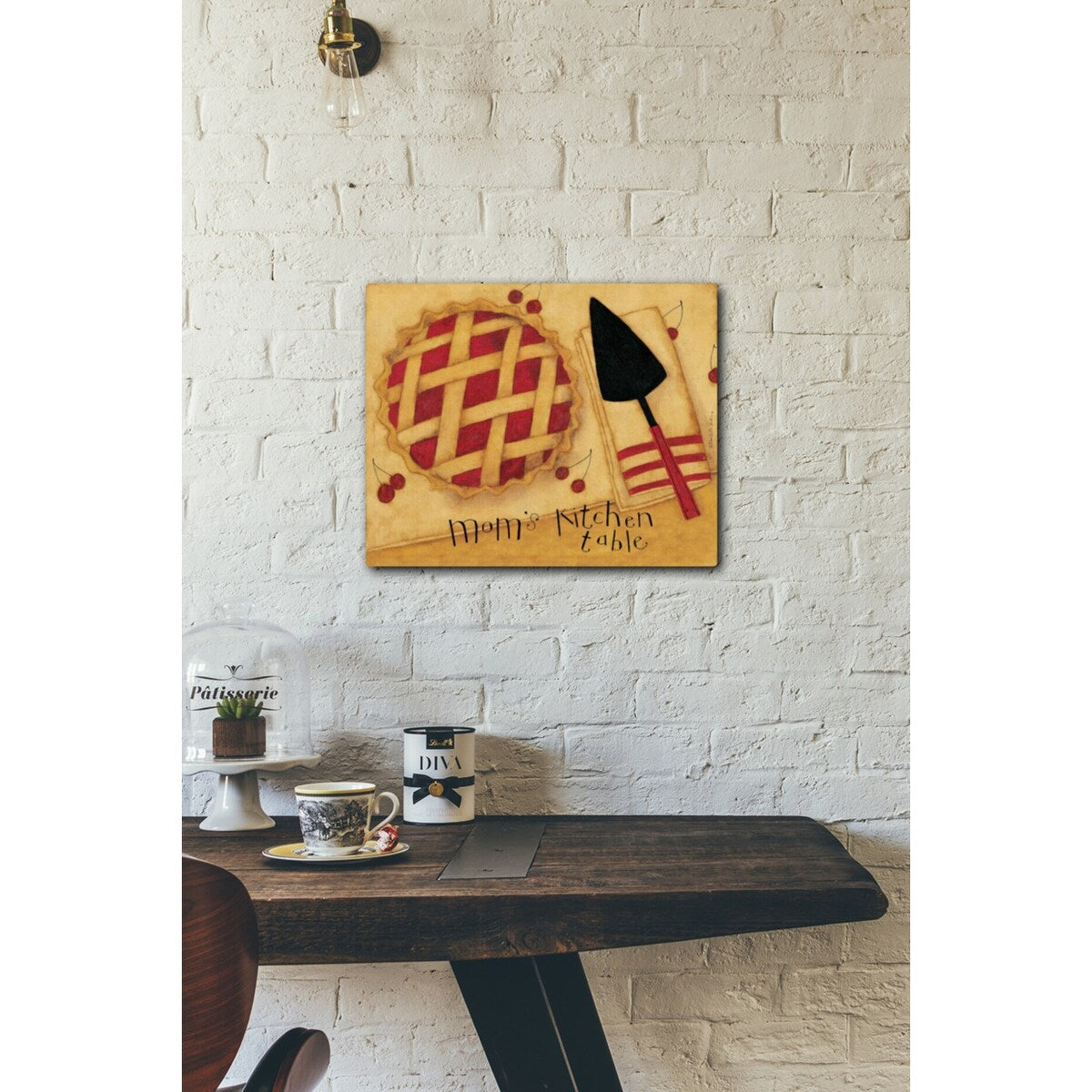 Cut It 20x16 Gallery Wrapped Stretched Canvas