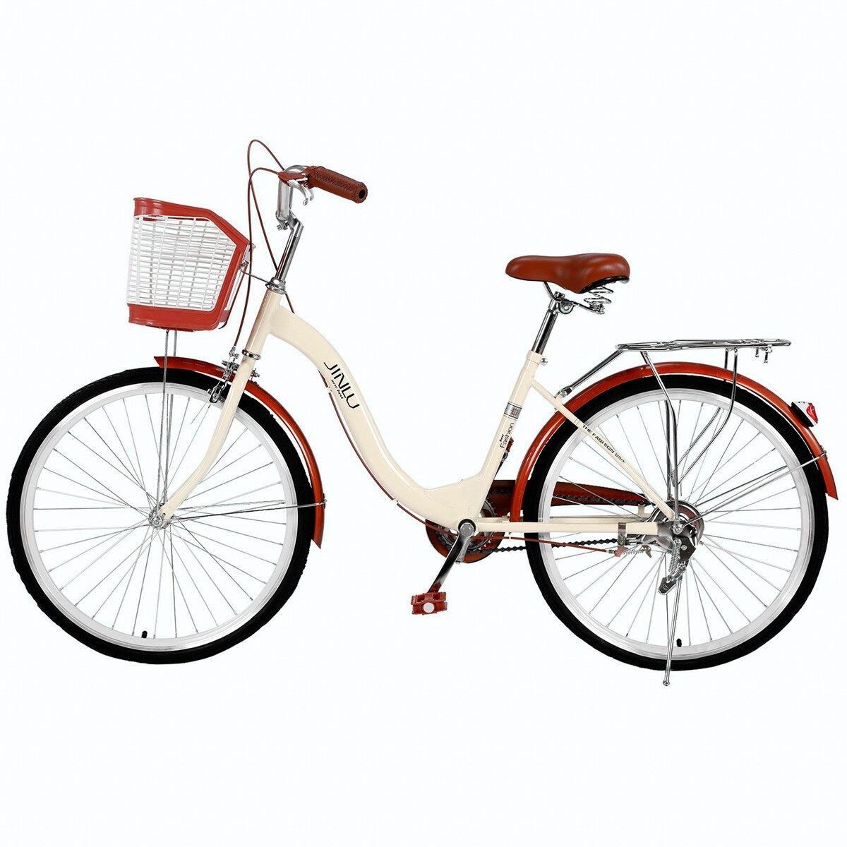 Cycling 26 Inch Classic Bicycle Retro Bicycle Beach Cruiser Bicycle Retro Bicycle