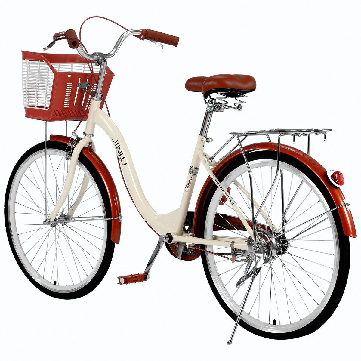 Cycling 26 Inch Classic Bicycle Retro Bicycle Beach Cruiser Bicycle Retro Bicycle