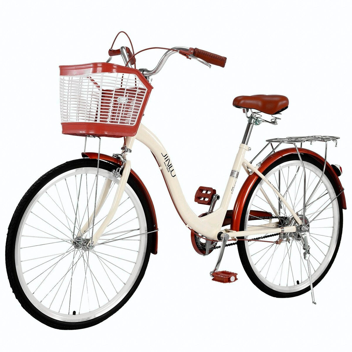 Cycling 26 Inch Classic Bicycle Retro Bicycle Beach Cruiser Bicycle Retro Bicycle