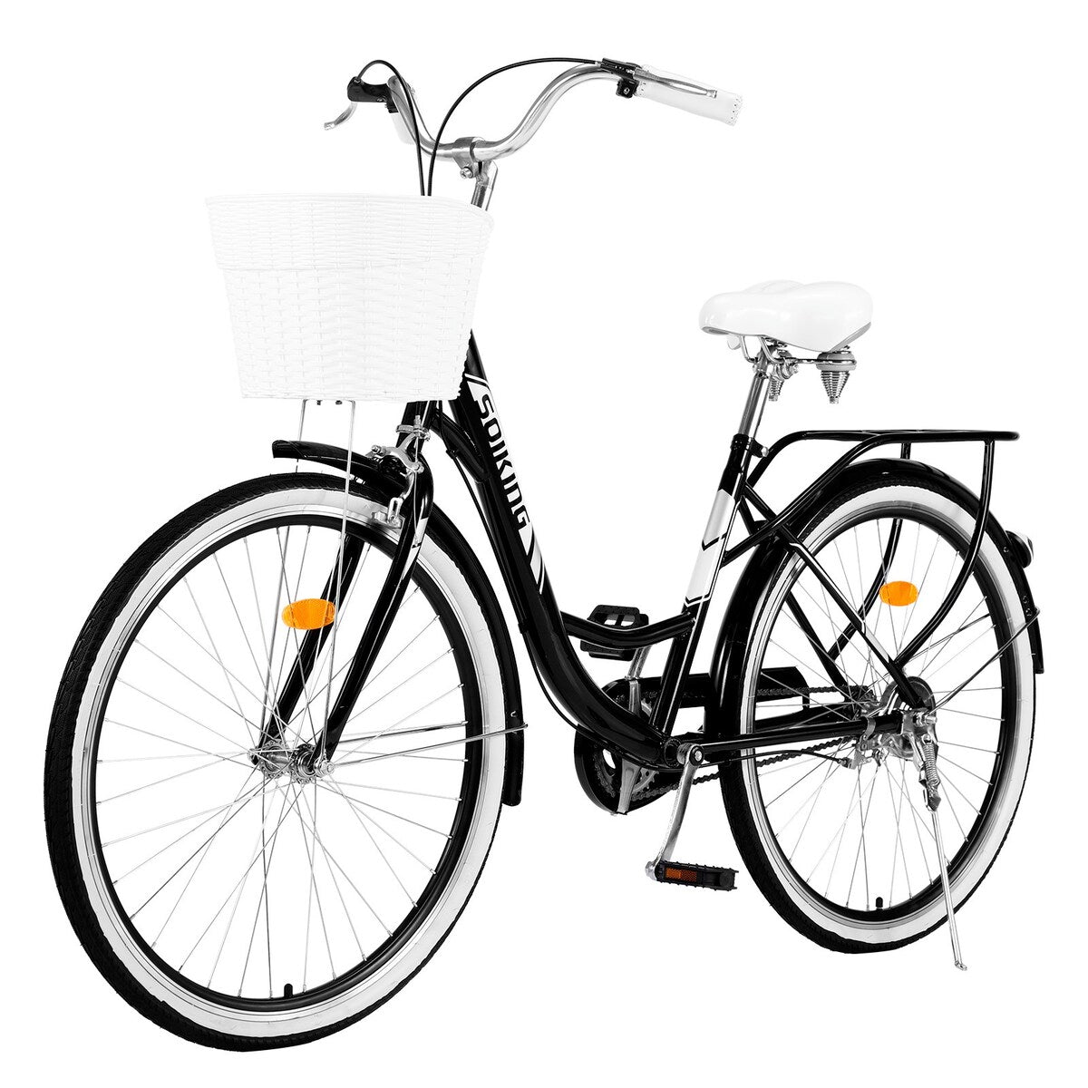 Cycling 26 Inch Womens Comfort Bikes Beach Cruiser Bike Single Speed Bicycle Comfortable Bicycle