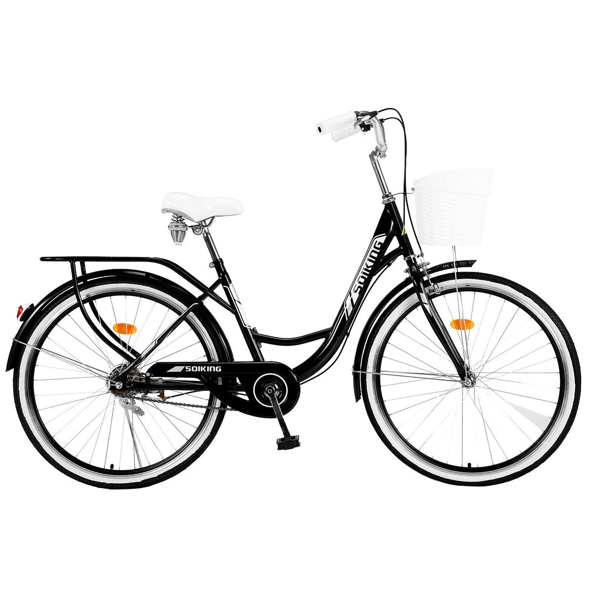 Cycling 26 Inch Womens Comfort Bikes Beach Cruiser Bike Single Speed Bicycle Comfortable Bicycle
