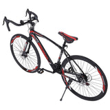 Cycling Begasso Simanos Aluminum Full Suspension Road Bike 21 Speed Disc Brakes/ 700c
