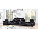 Cyrus Upholstered Modular Home Theater Seating