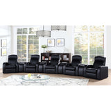 Cyrus Upholstered Modular Home Theater Seating