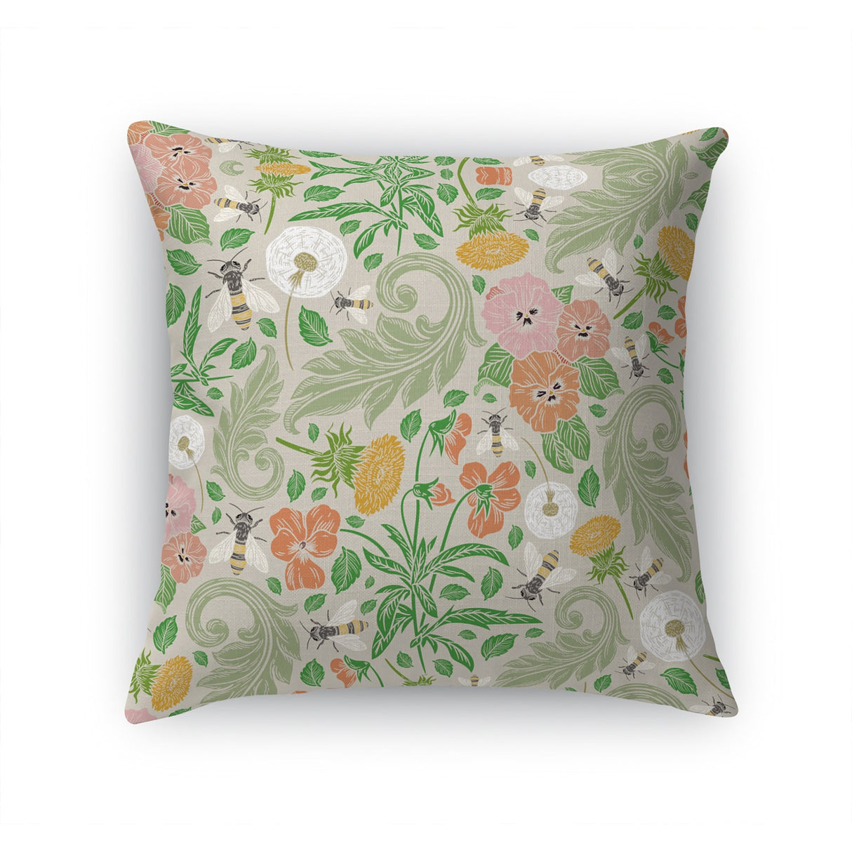 DANICA GREY Accent Pillow By Kavka Designs
