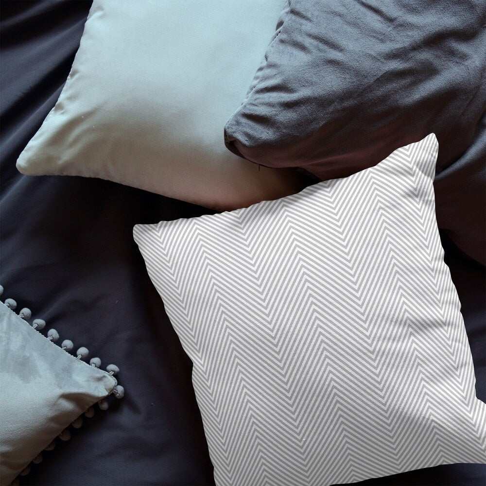 DEEP CHEVRON Floor Pillow By Kavka Designs
