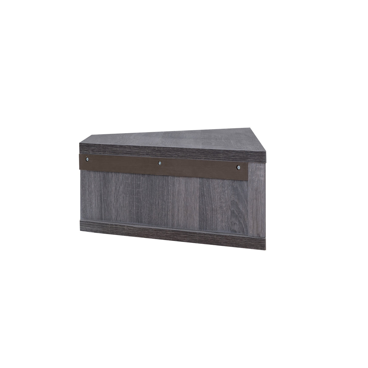 DH BASIC Transitional 47-inch 3-Shelf Corner Floating TV Stand by Denhour