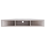 DH BASIC Transitional 47-inch 3-Shelf Corner Floating TV Stand by Denhour