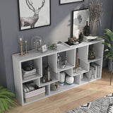 DH BASIC Modern 73-inch 8-Open Shelf Display Bookcase by Denhour