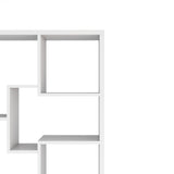 DH BASIC Modern 73-inch 8-Open Shelf Display Bookcase by Denhour