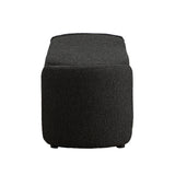 DH BASIC Pressice Contemporary Boucle Storage Bench for Bedroom Entryway by Denhour