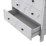 DH BASIC Transitional 34-inch Wide 3-Drawer Neutral Youth Dresser by Denhour