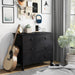 DH BASIC Transitional 34-inch Wide 3-Drawer Neutral Youth Dresser by Denhour