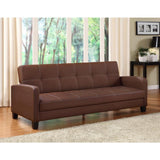 DHP Delaney Brown Sofa Sleeper