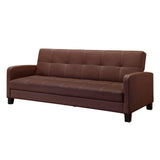 DHP Delaney Brown Sofa Sleeper