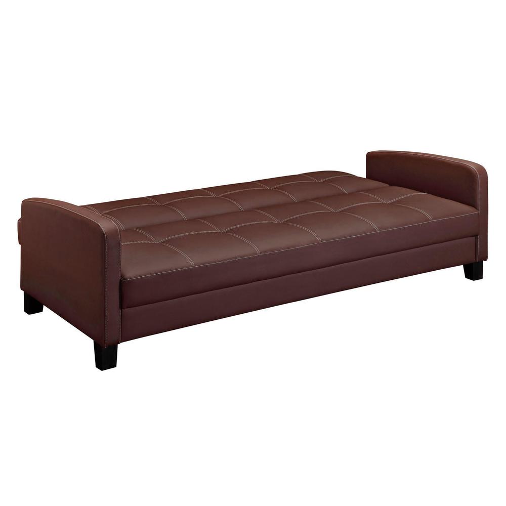 DHP Delaney Brown Sofa Sleeper