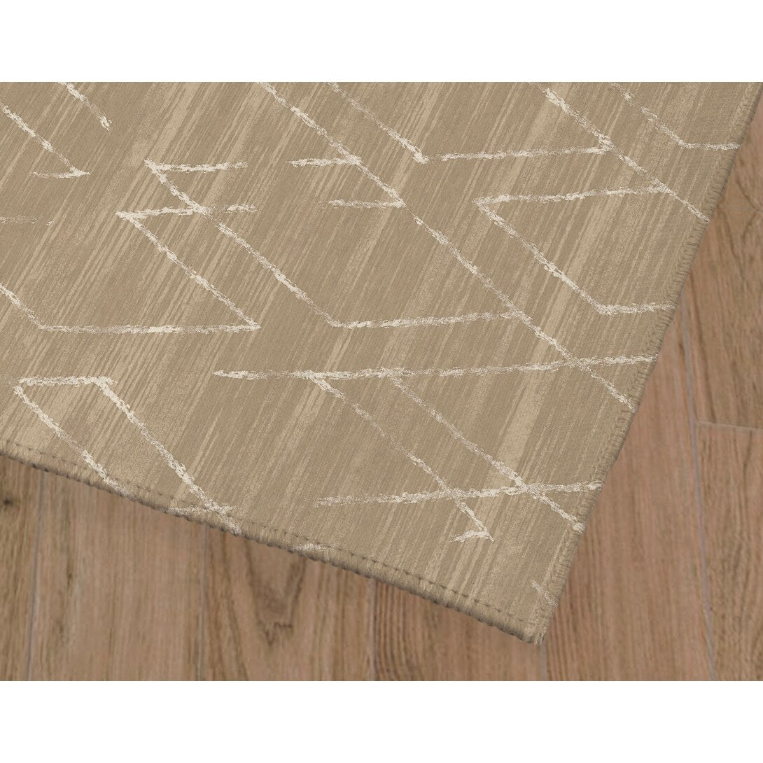 DIAMOND HATCH NATURAL Area Rug By Kavka Designs