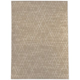DIAMOND HATCH NATURAL Area Rug By Kavka Designs