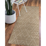 DIAMOND HATCH NATURAL Area Rug By Kavka Designs