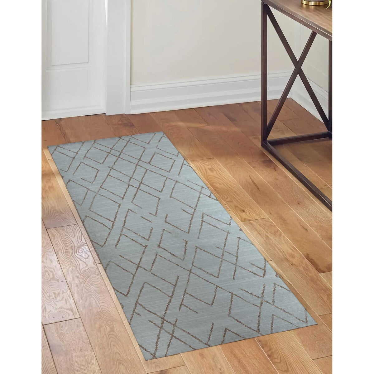 DIAMOND HATCH SEPIA Doormat By Kavka Designs