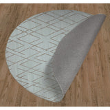 DIAMOND HATCH SEPIA Doormat By Kavka Designs