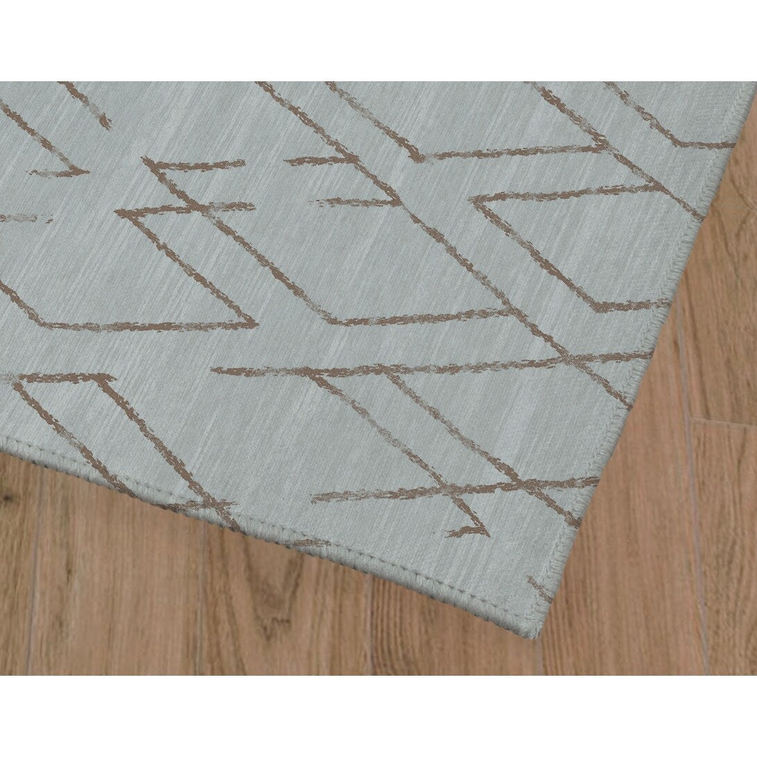 DIAMOND HATCH SEPIA Doormat By Kavka Designs