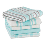 DII Assorted Woven Dishtowels (Set of 5)
