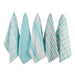DII Assorted Woven Dishtowels (Set of 5)