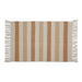DII Black Ticking Stripe Hand-Loomed Rug 2x3 Ft - 24.0 In. L X 36.0 In. W X 0.2 In. H
