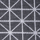 DII Black & White Table Runner