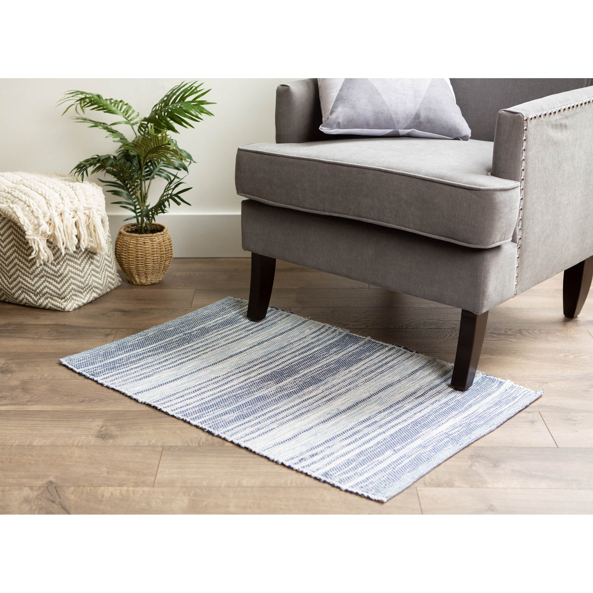 Porch & Den Windhill Recycled Yarn/Rag Rug - 2x3